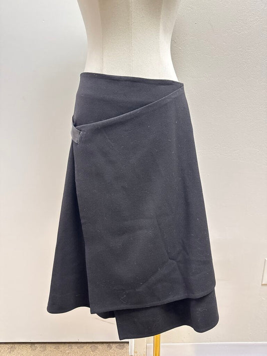 Stogova Black Belted Skirt