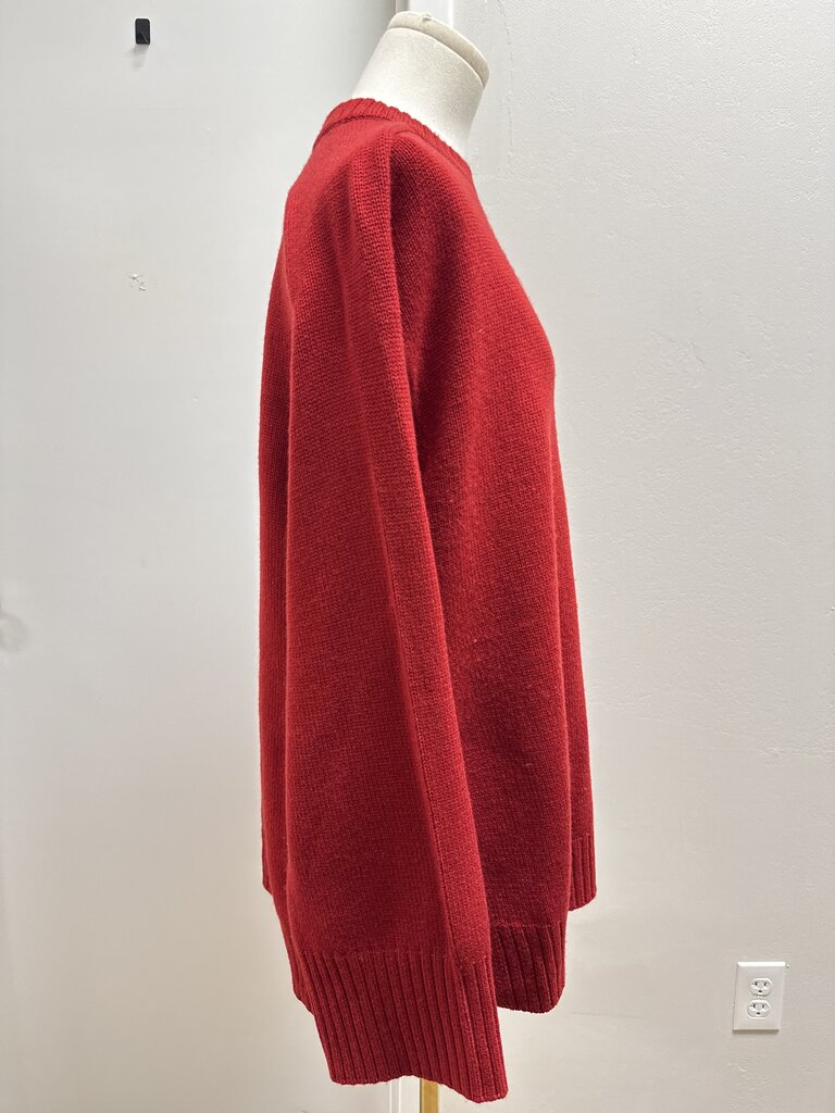 LouLou Studio Red Tunic Sweater