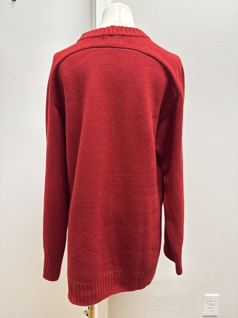 LouLou Studio Red Tunic Sweater