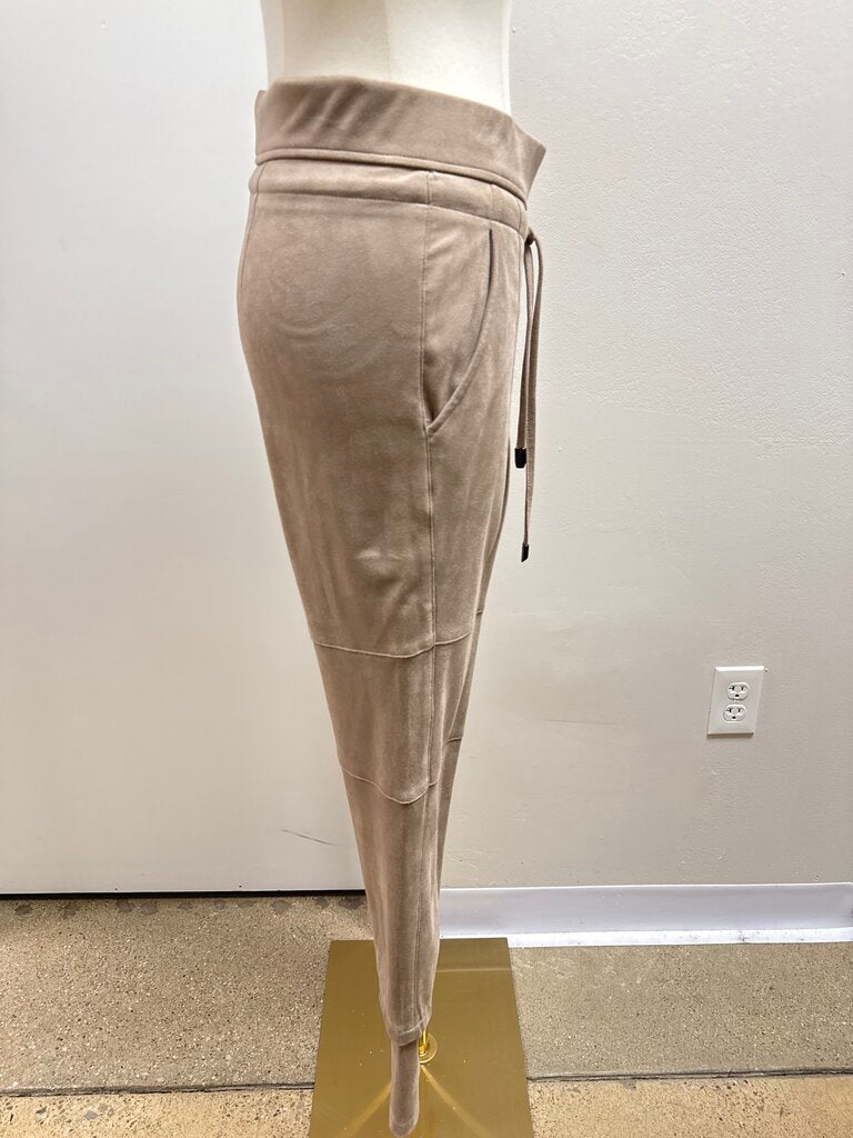 Raffaello Rossi Greige Faux Suede Jogger