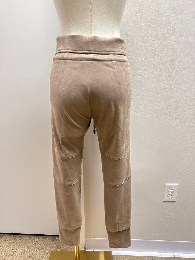 Raffaello Rossi Greige Faux Suede Jogger