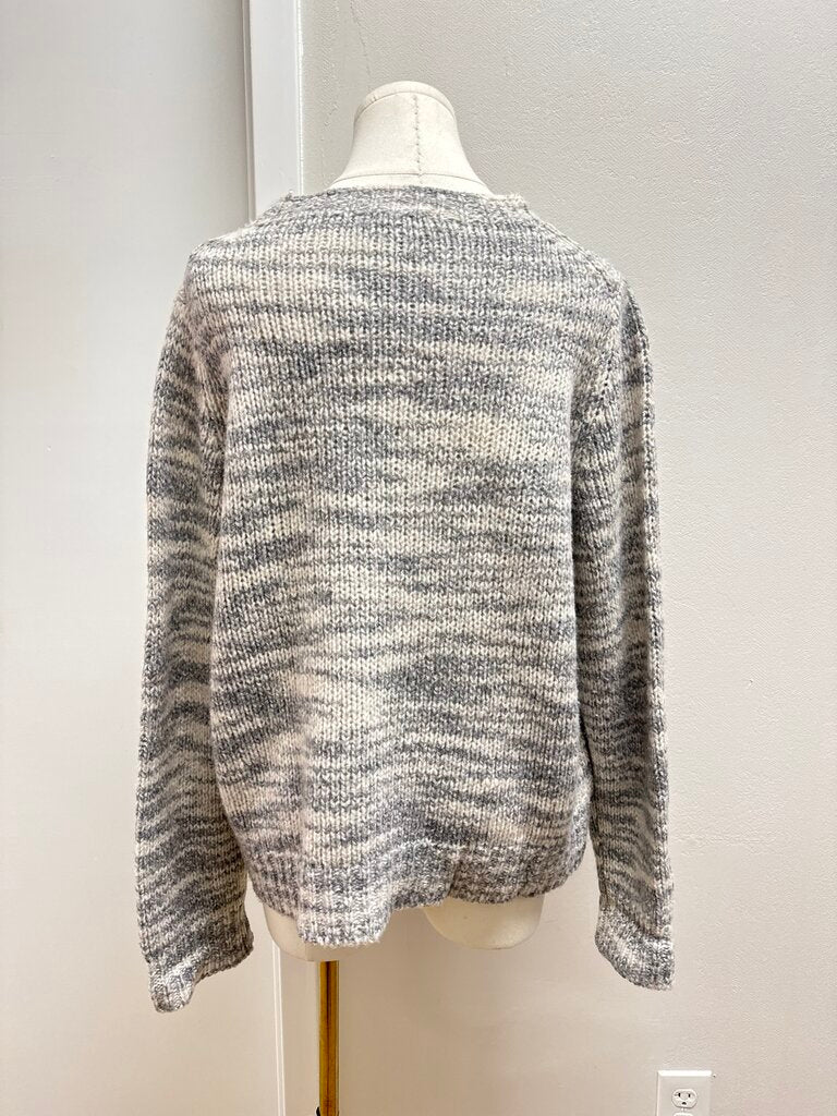Eileen Fisher Grey Marled Sweater