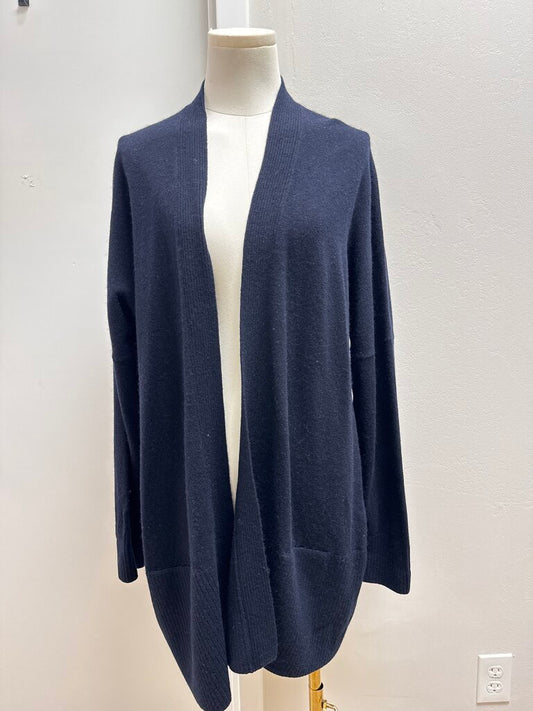 Vince Black Shawl Collar Cardigan