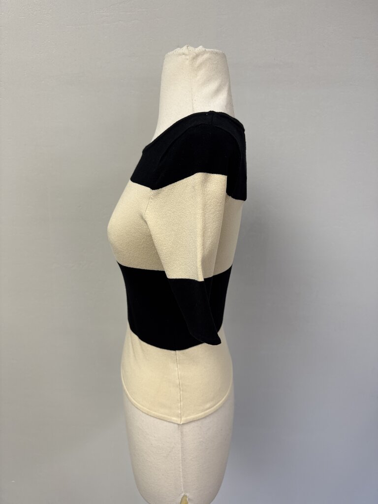 Posse Black and Bone Top NWT