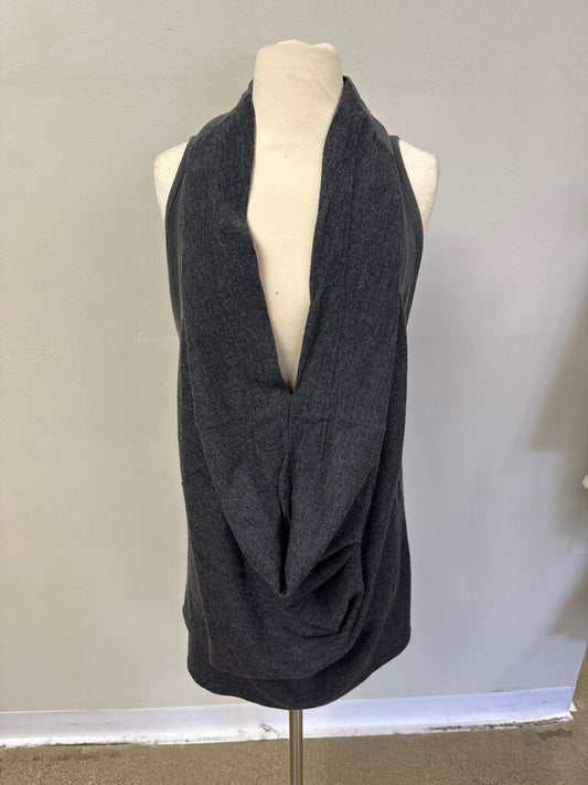 Moyuru Grey Cowl Neck Tunic