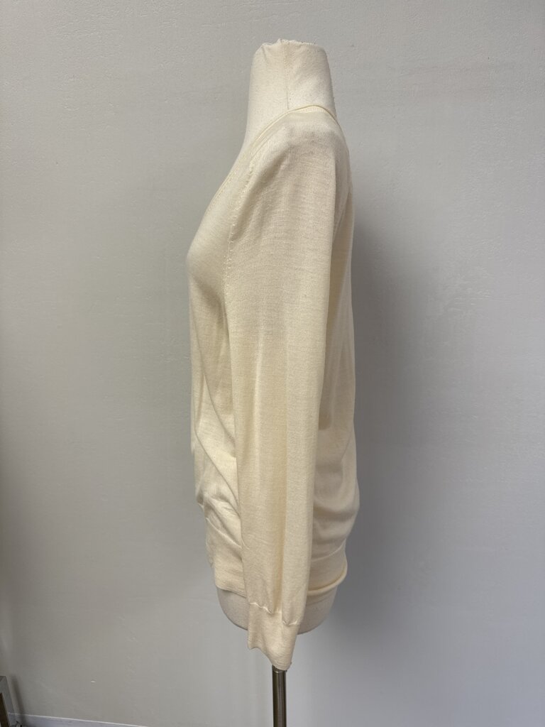 Trina Turk Ivory Tissue Sweater