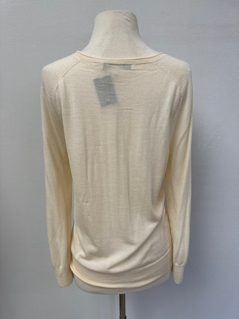 Trina Turk Ivory Tissue Sweater
