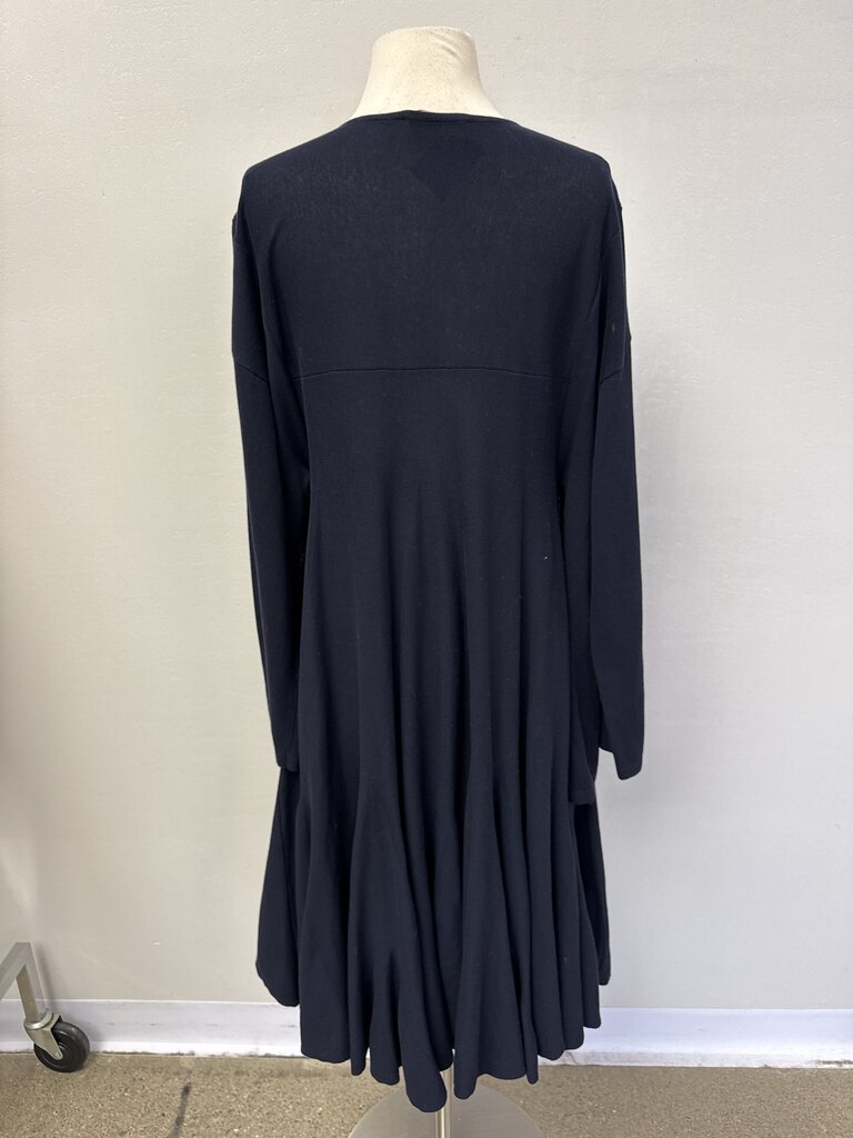 Altuzarra Navy Silver Beaded Dress