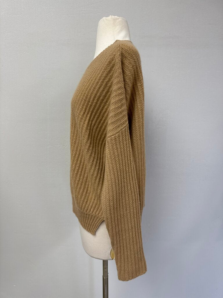 Allude Tan Knit Sweater