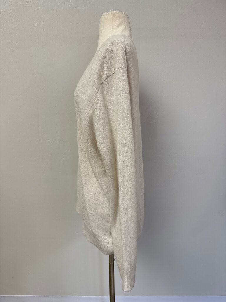 Vince Grey V-Neck Sweater