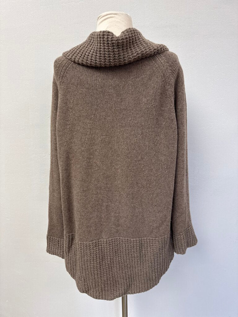 Max Mara Barley Wool Collar Cardigan Coat