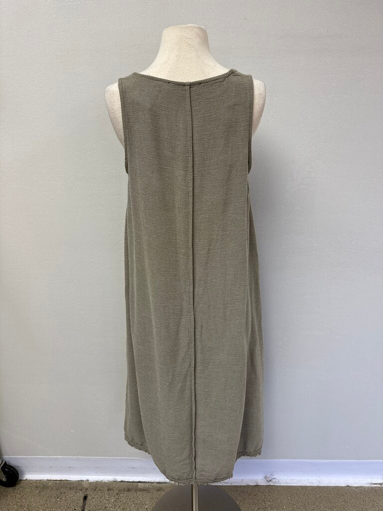 Ozai N Ku Khaki Knit Dress