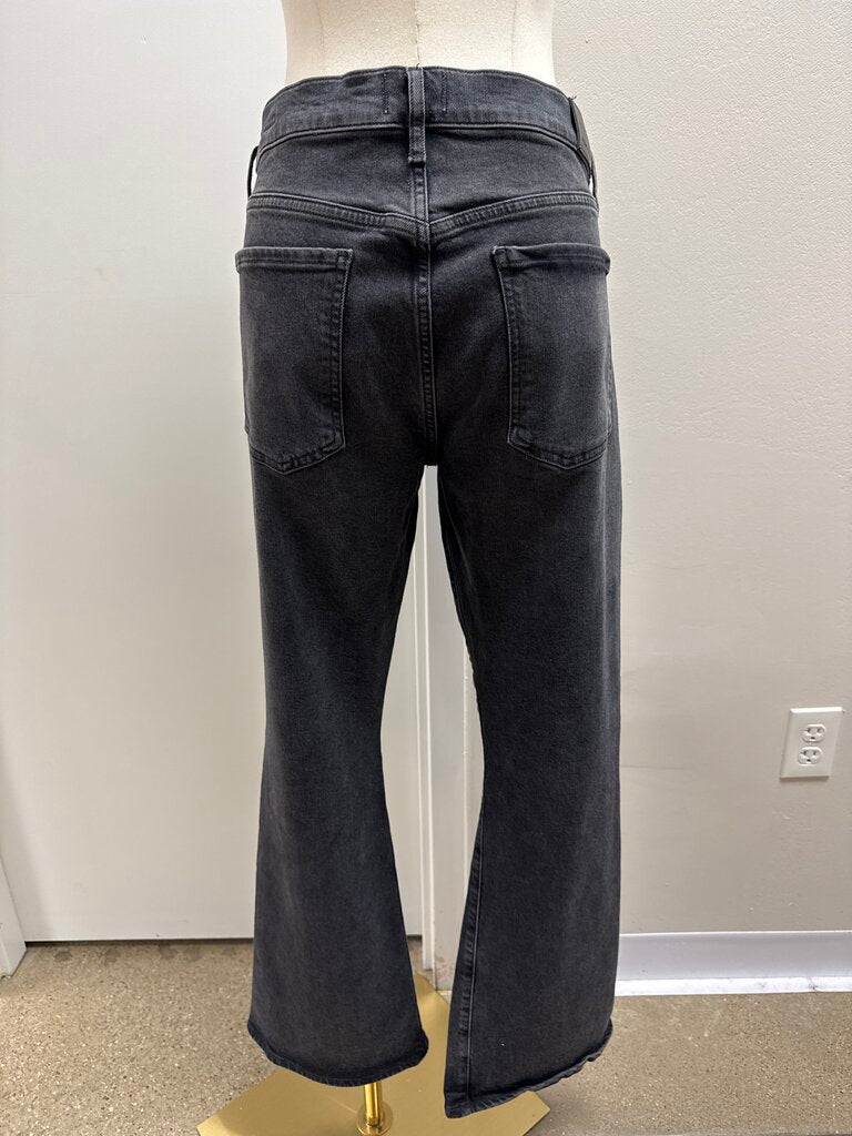 Citizens Of Humanity Black Wide Leg Jean