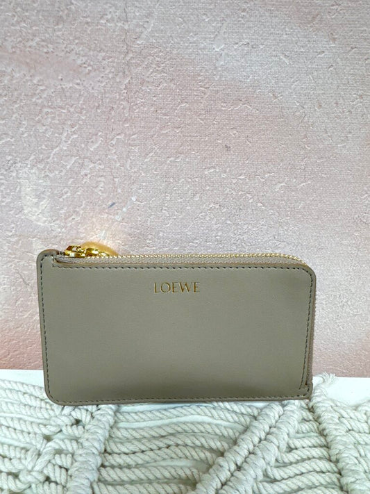 Loewe Tan Leather Card Case