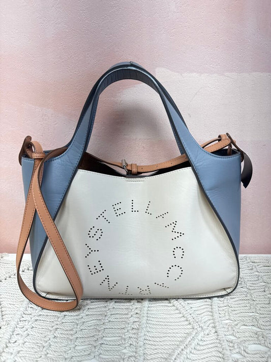 Stella McCartney Two Toen Logo Tote w/ Dust Bag