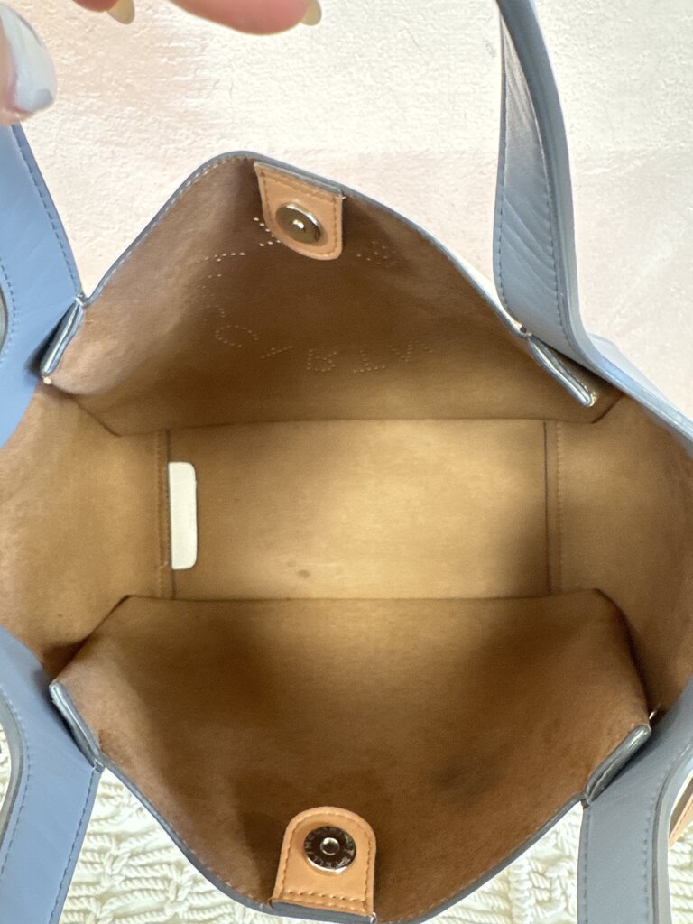 Stella McCartney Two Toen Logo Tote w/ Dust Bag