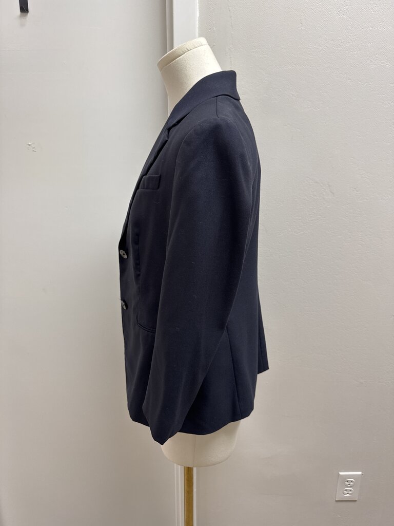 The Row Black Cropped Blazer