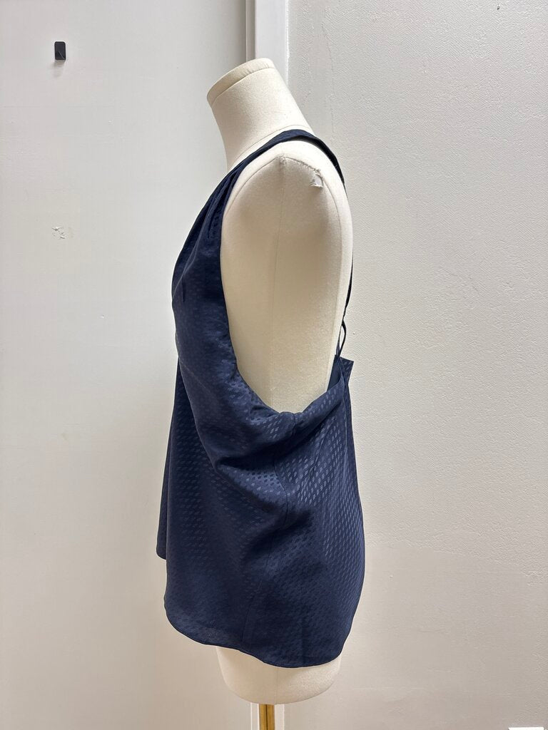 Veronica Beard Navy Diamond Print Tank NWT