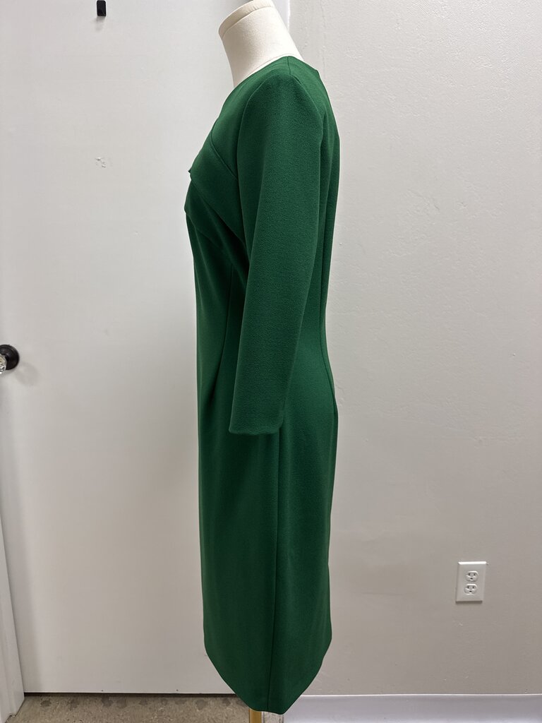 The Fold London Vibrant Green Dress