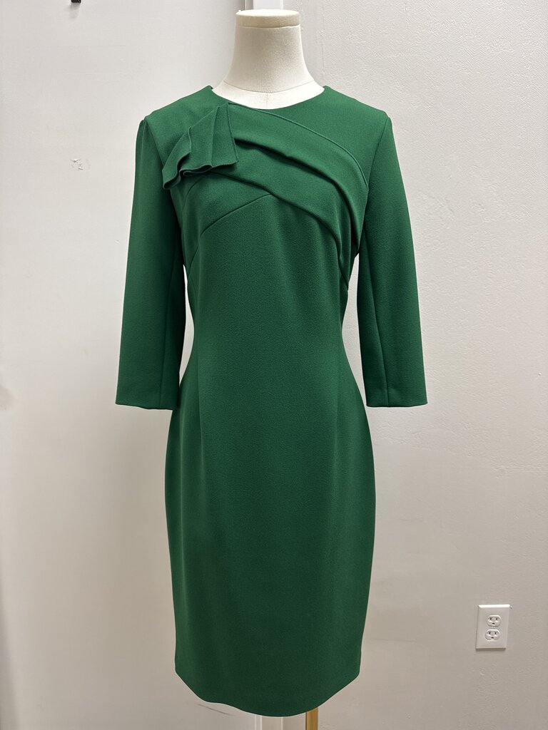 The Fold London Vibrant Green Dress