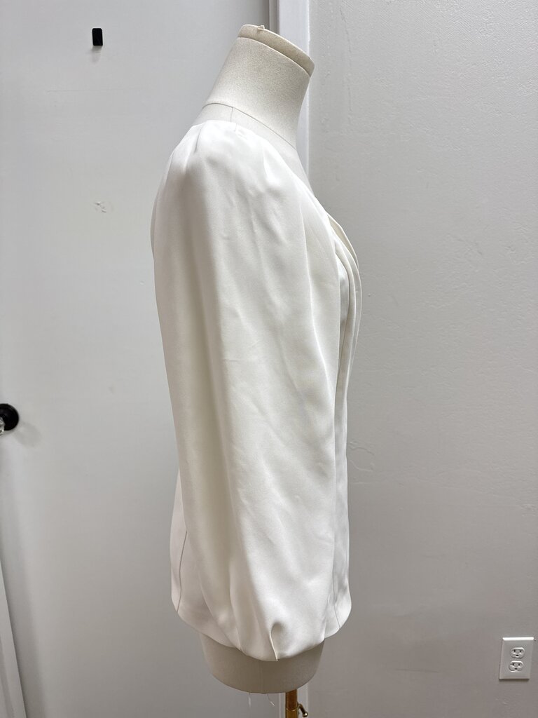 G. By Goop Ivory One Shoulder Top