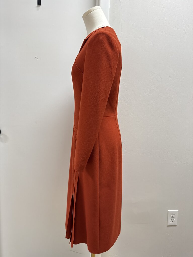 The Fold London Rust Dress