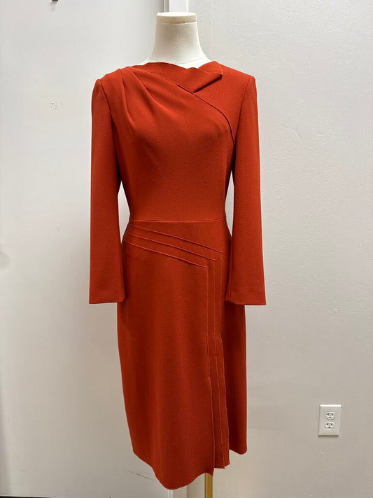 The Fold London Rust Dress