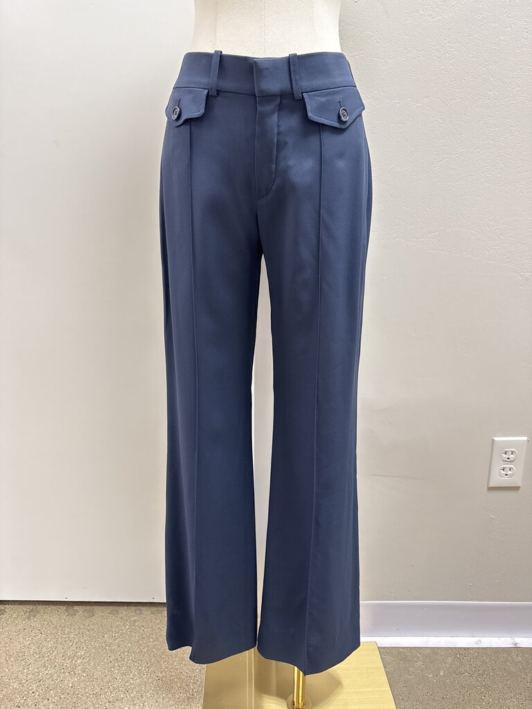 Chloe Navy Trouser
