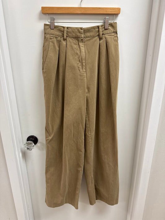 Staud Olive Pleated Chino
