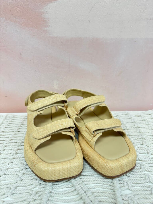 Loeffler Randall Raffia Slingback Sandal