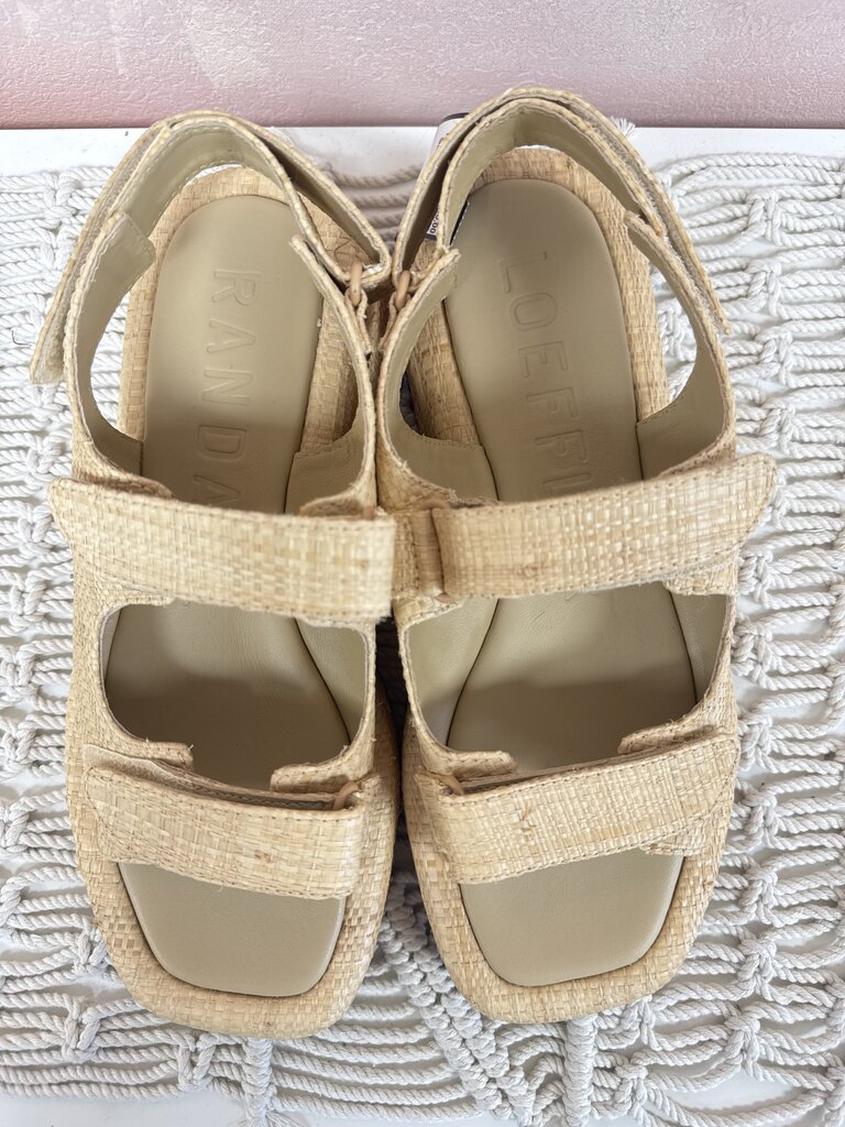 Loeffler Randall Raffia Slingback Sandal