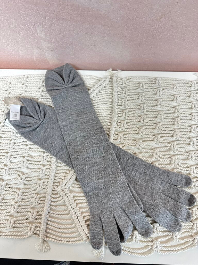 Nordstrom Grey Wool Gloves