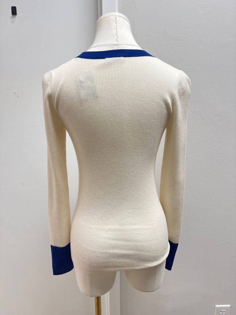 Akris Ecru Ribbed Sweater