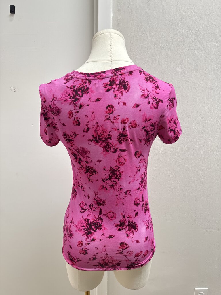 L'Agence Pink Floral Tee