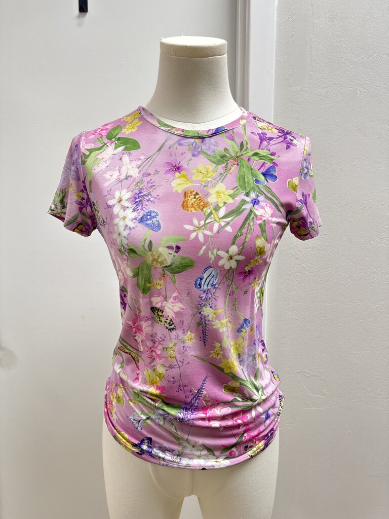 L'Agence Lilac Floral Tee