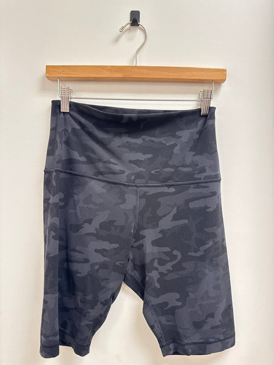 Lululemon Black Camo Bike Short