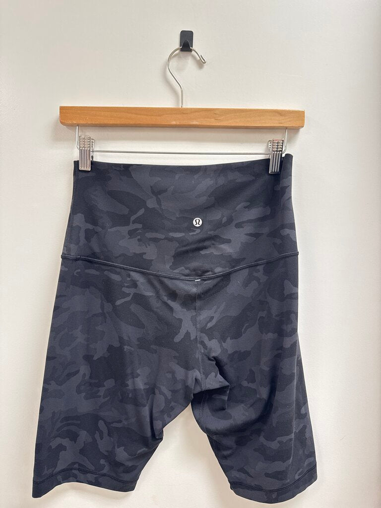 Lululemon Black Camo Bike Short