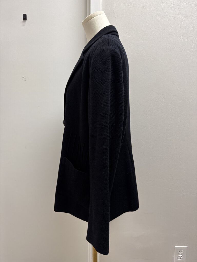 Misook Black Knit Blazer