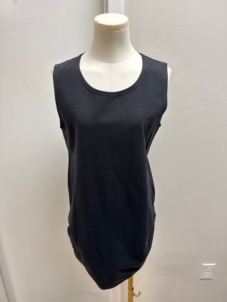 Planet Black Shirred Tunic