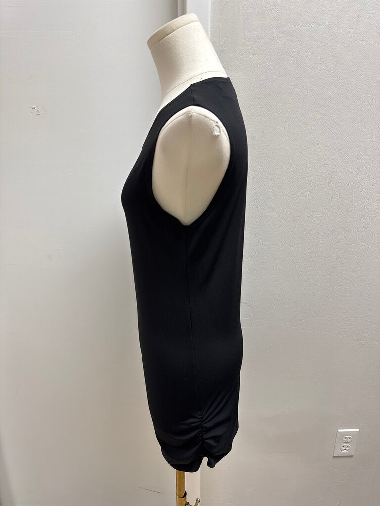 Planet Black Shirred Dress