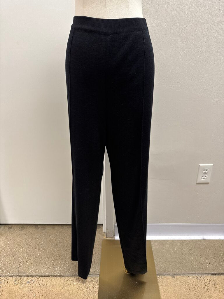 Misook Black Knit Pant