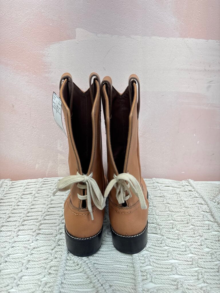 See by Chloe Tan Western Boots
