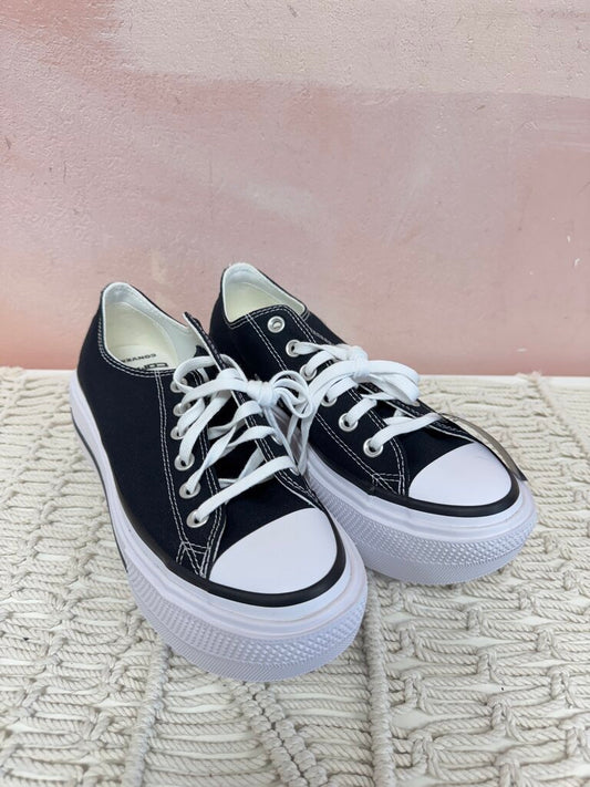Converse Black Platform Sneaker