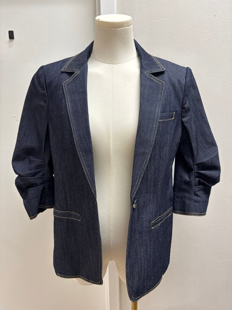 Cinq a Sept Denim Blazer