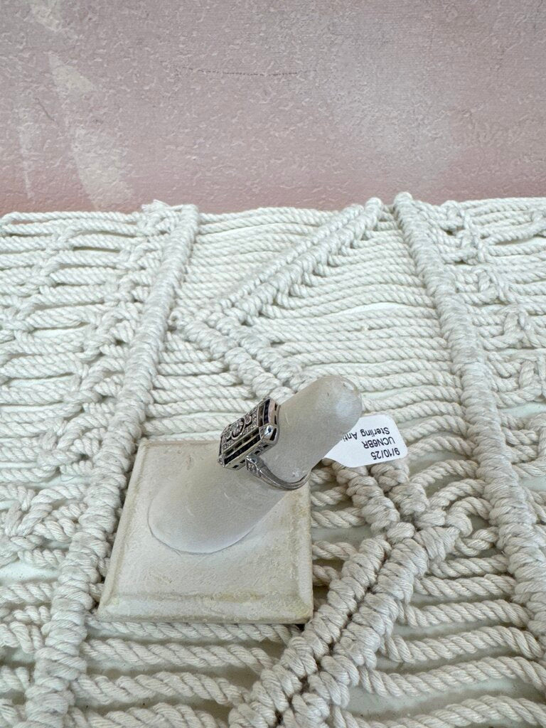 Sterling Antique Art Deco Ring