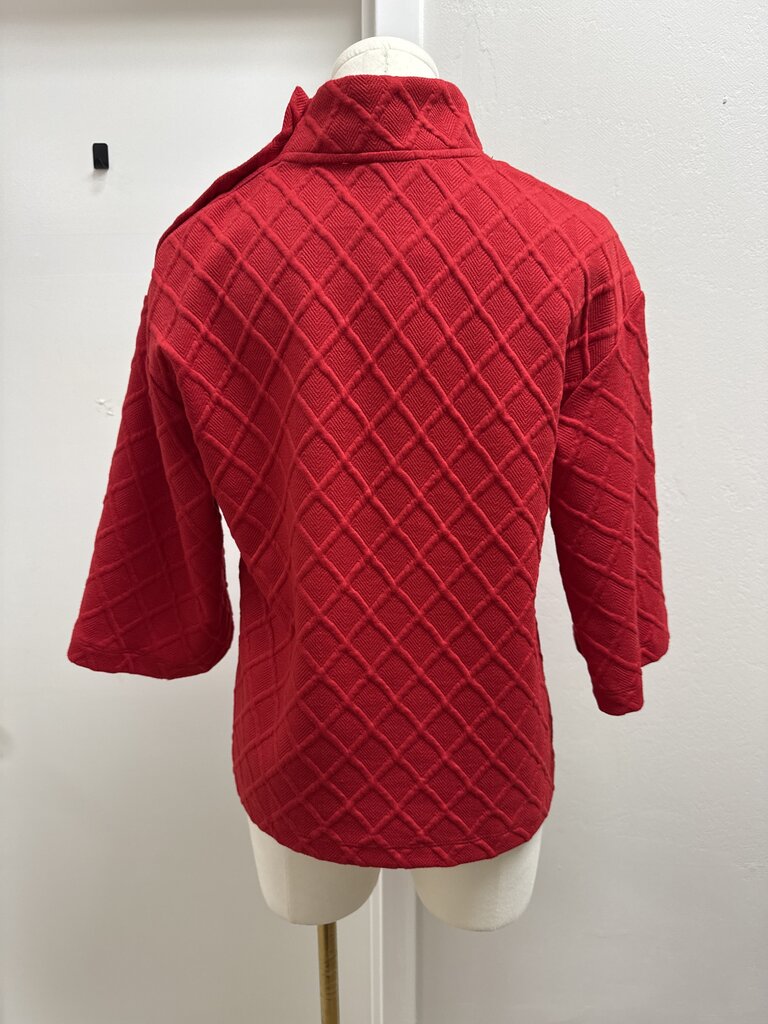 Sunday in Brooklyn Red Mock Neck Sweater NWT