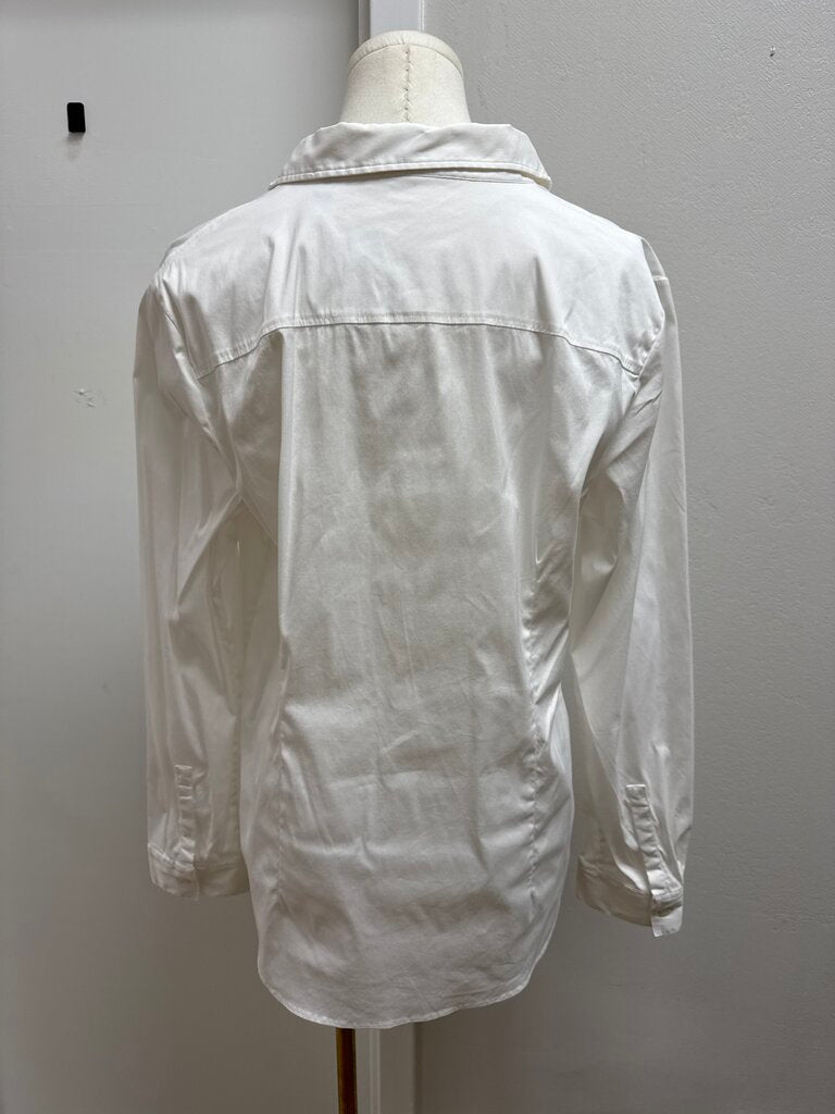 Theory White Button Up