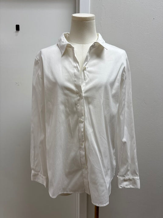 Theory White Button Up