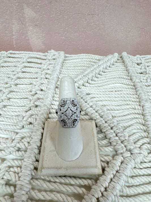 Sterling Art Deco Ring