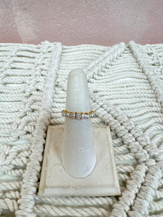 14k Baguette Band